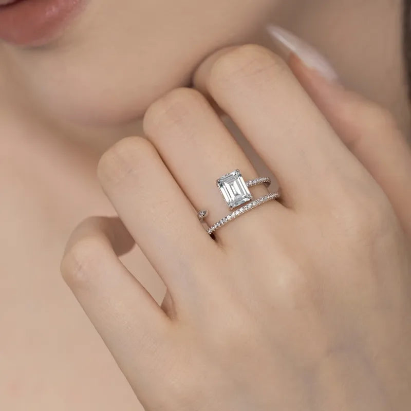 The Sculpted Spark Ring