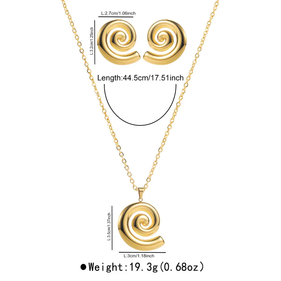 Elegant shell necklace from the Azure Coast Statement Set – minimalist beach vacation jewelry