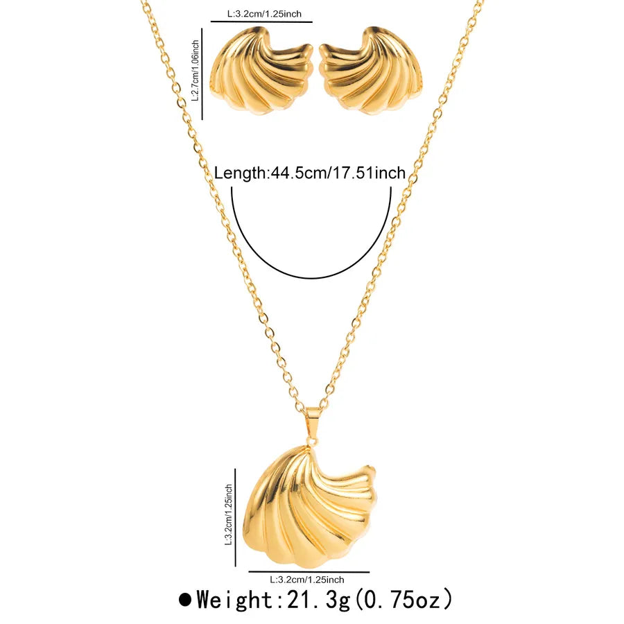 Elegant summer jewelry – Azure Coast Statement Necklace Set for women, perfect for beach vacations